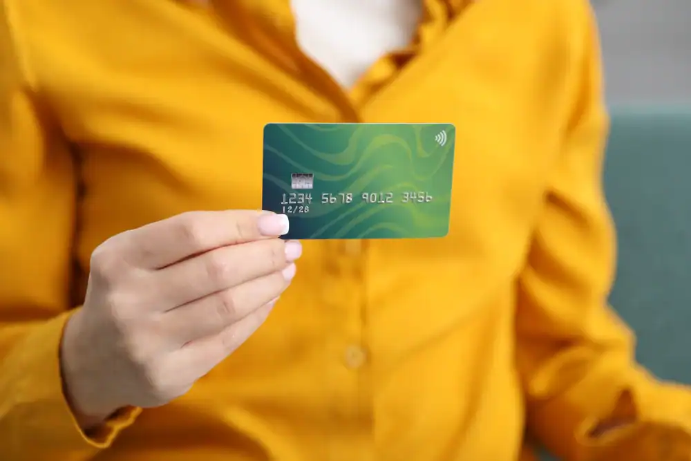 Digital payment card for business transactions.